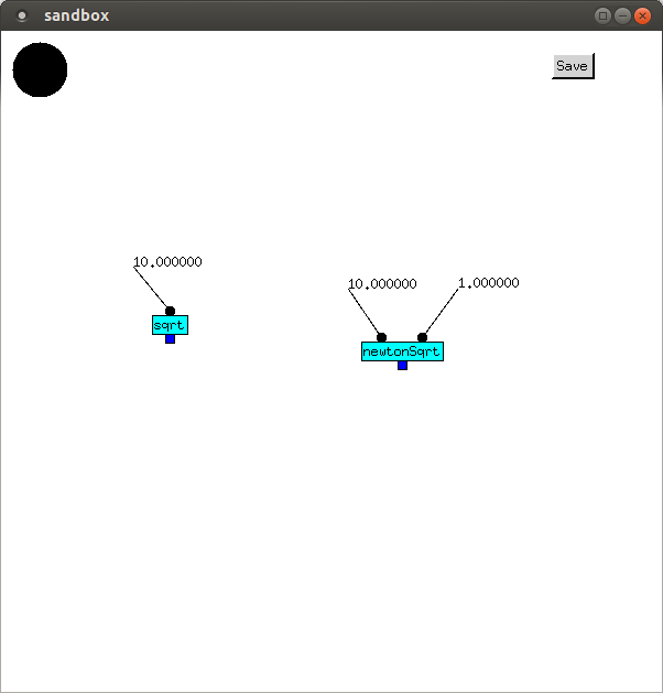 newtonSqrt call
